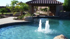 Water swimming architecture sunlight tropic swimming pools