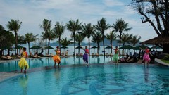 Water swimming architecture sunlight tropic swimming pools