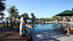 Water swimming architecture sunlight tropic swimming pools