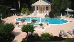 Water swimming architecture sunlight tropic swimming pools