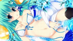 Water touhou bikini ecchi