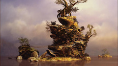Water Trees cgi Islands