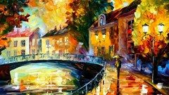 Water Trees multicolor Bridges