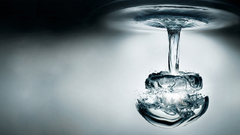 Water underwater abstract