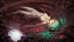 Water vocaloid dress hatsune