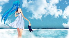 Water vocaloid hatsune miku