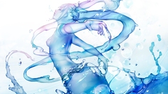 Water vocaloid hatsune miku
