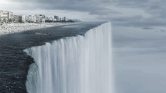 Water waterfalls artwork digital art