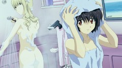 Water weapons Guns ass soap wet Noir blondes long hair anime 