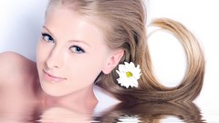 Water white woman spirit faces spa