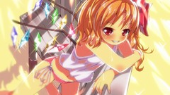 Water wings bench fangs navel wet red eyes bow blondes blush 