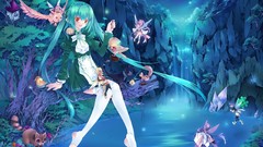 Water wings dress stockings