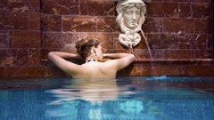 Water woman brunettes spa