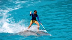 Water woman Dolphins TV shows Beaches