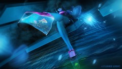 Water woman fish aquarium brunettes fantasy art