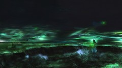 Water woman science fiction digital art skyscapes