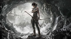 Water woman ships cave arrows boots tomb raider lara croft 