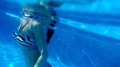 Water woman swimming tattoos