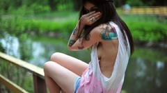 Water woman t-shirts tattoos