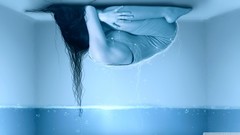 Water woman upside down