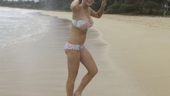 Water woman wet Lindsay Lohan Beaches Actress blondes singers 