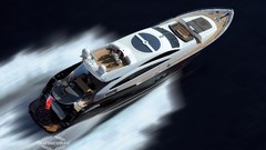 Water Yachts Boats waves luxury boats