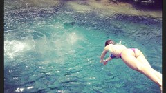 Watercolor Celebrity water splash Andreia Rodrigues main