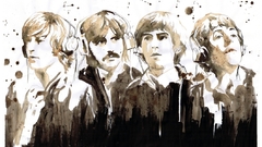 Watercolor paint splatter The