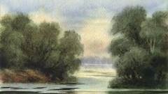 Watercolor paintings artwork