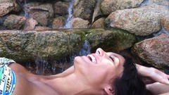 Waterfalls Celebrity bikini top