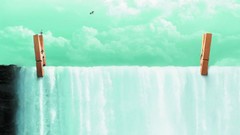 Waterfalls creativity surreal