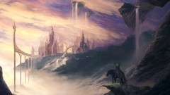 Waterfalls fantasy art