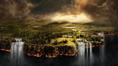 Waterfalls Photoshop