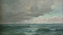 Waves storm ships vehicles