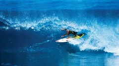 Waves surfers ocean Sea