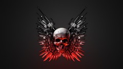 Weapons abstract skulls the expendables