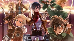 Weapons Anime anime girls mikasa ackerman shingeki no kyojin 