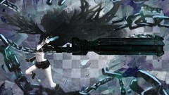 Weapons Anime black rock shooter cannons