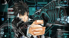 Weapons Anime Characters psycho-pass kougami shinya