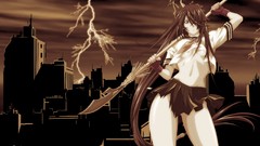 Weapons anime girls Kanu Unchou