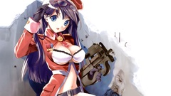 Weapons anime girls p-90