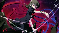 Weapons anime girls touhou houjuu nue Yuu