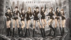 Weapons Anime legs anime girls brunettes Girls Generation SNSD