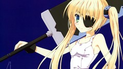 Weapons Anime school long hair anime girls green eyes nanao 