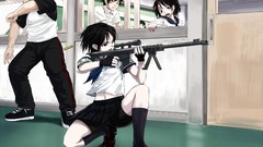 Weapons Anime school uniforms