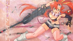 Weapons Anime Shorts anime girls tengen toppa gurren lagann 