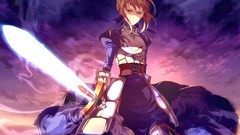 Weapons armor saber Swords anime girls fate stay night fate 