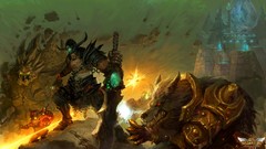 Weapons armor Warriors League of Legends artwork video games 