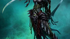 Weapons blades medusa artwork cgi