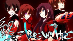Weapons blood Anime brown project red eyes anime girls blue 